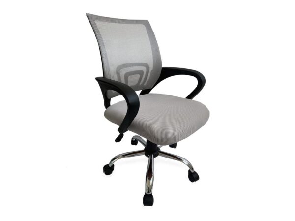 Silla de oficina equip 651015 gris ergonomica - Imagen 2