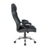 Silla de oficina equip 651016 negra respaldo acolchado ergonomica - Imagen 3
