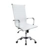 Silla de oficina equip 651017 blanca ergonomica respaldo alto - Imagen 2