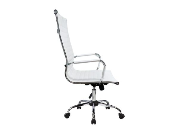 Silla de oficina equip 651017 blanca ergonomica respaldo alto - Imagen 3