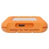Disco duro externo ssd lacie rugged mini 1tb usb tipo c - Imagen 3