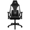 Silla gaming aerocool admiral negra - blanca