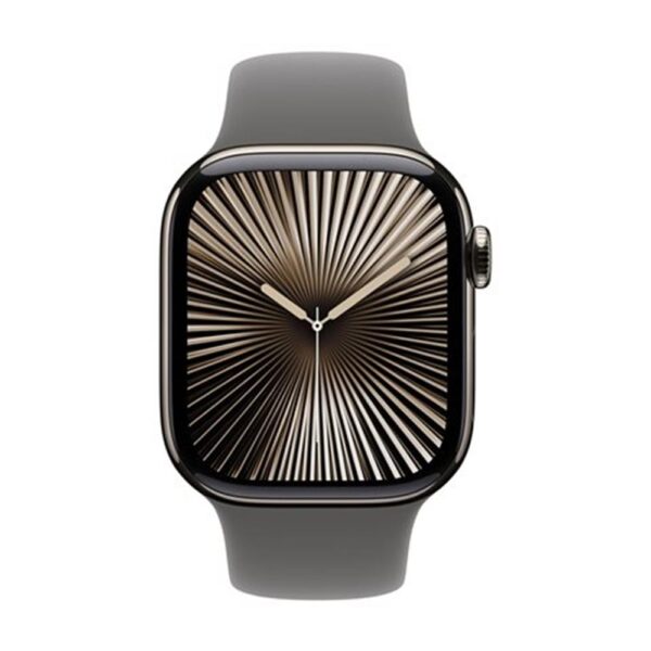 Smartwatch apple watch series 10 gps + cell 42mm natural titanium stone grey sport band s - m - Imagen 2