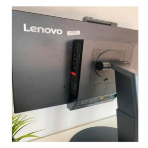 Ordenador combo reacondicionado pc mini lenovo m720q - i5 - 8th - 8gb - 256gb ssd - windows 10 pro + monitor reacondicionado 24 pulgadas - negro - caja original