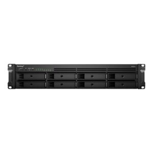 Servidor nas synology rs1221+ 8 bahias 2u rack gigabit ethernet