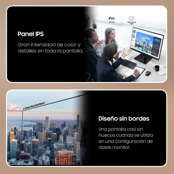 Monitor samsung ls24d304gauxen 24 pulgadas fhd 100hz - Imagen 2