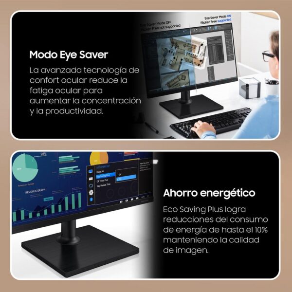 Monitor samsung ls24d304gauxen 24 pulgadas fhd 100hz - Imagen 3