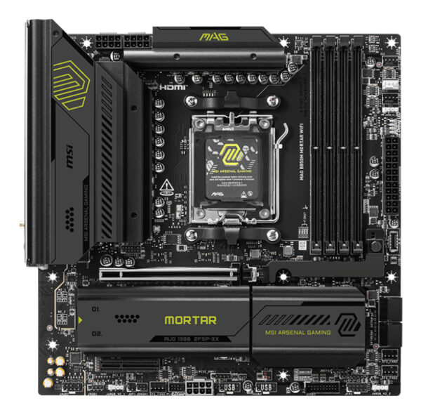 Placa base msi mag b850m mortar wifi matx - Imagen 2