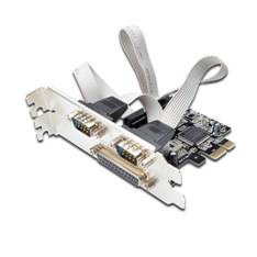 Tarjeta ewent combo serie & paralelo pci express 2+1 puertos