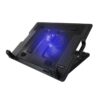 Soporte - base refrigeracion para ordenador portatil ewent ew1258 - 1 ventilador - 2 usb - hasta 17 pulgadas