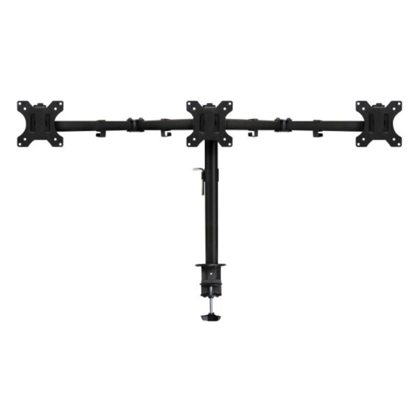 Soporte de mesa ewent ew1513 para 3 monitores tv hasta 27 pulgadas