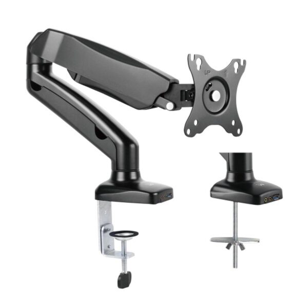Soporte de mesa ewent ew1515 para monitor tv hasta 34 pulgadas carga maxima 9kg - Imagen 2