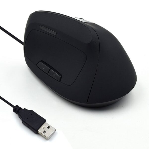 Mouse raton vertical ergonomico ewent ew3157 usb -  1800dpi -  negro - Imagen 2