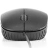 Raton con cable ngs flame - optico - 1000dpi - 2 botones + scroll -  ergonomico - usb - negro - Imagen 3