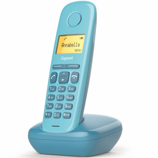 Telefono fijo inalambrico gigaset a170 azul 50 numeros agenda -  10 tonos - Imagen 2