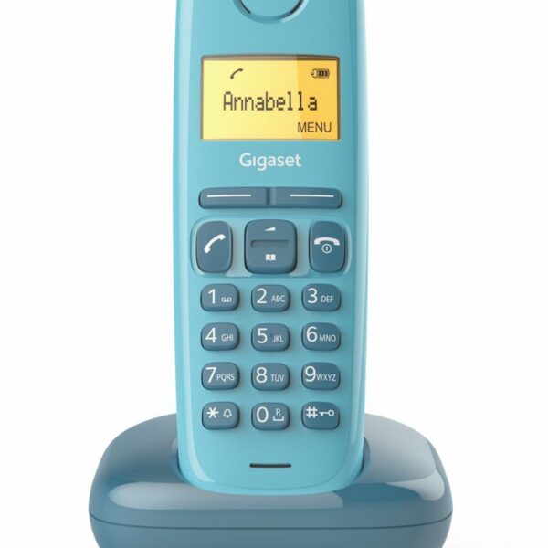 Telefono fijo inalambrico gigaset a170 azul 50 numeros agenda -  10 tonos - Imagen 3