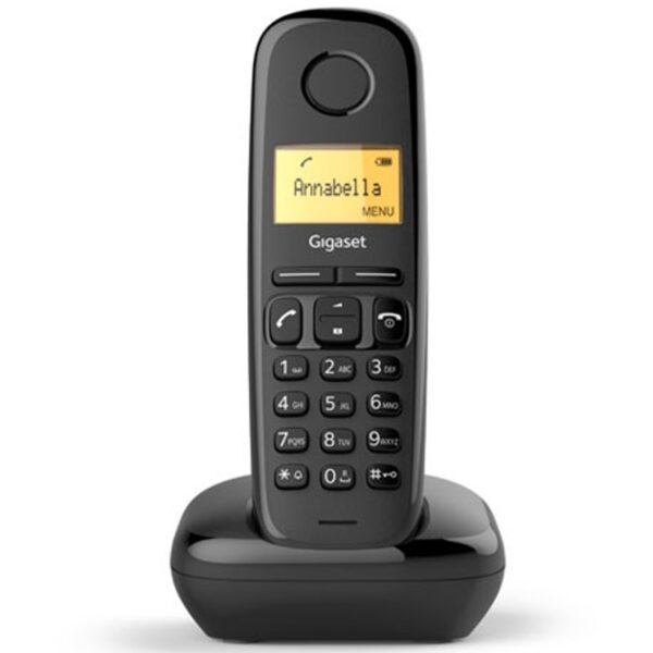 Telefono fijo inalambrico gigaset a170 duo negro 50 numeros agenda -  10 tonos - Imagen 2