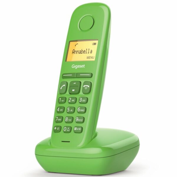 Telefono fijo inalambrico gigaset a170 verde 50 numeros agenda -  10 tonos - Imagen 2
