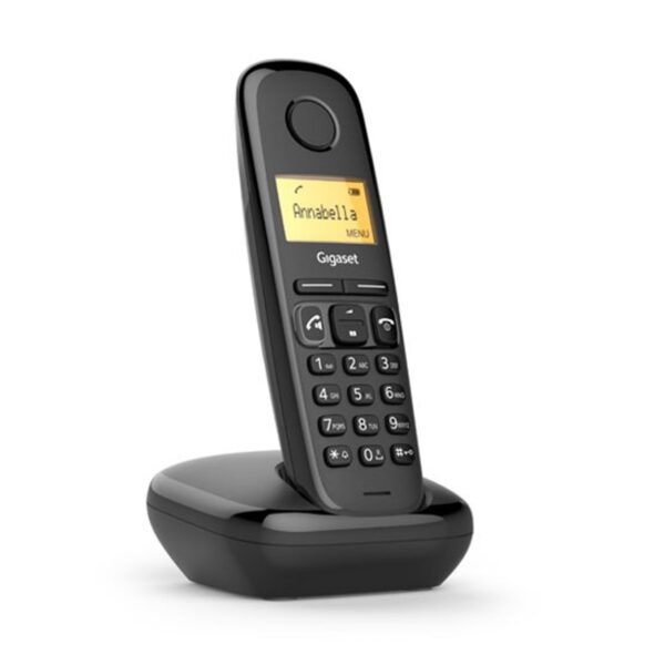 Telefono fijo inalambrico gigaset a270 negro 80 numeros agenda -  10 tonos - Imagen 2