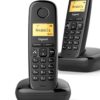 Telefono fijo inalambrico gigaset a270 duo negro 80 numeros agenda -  10 tonos -  manos libres - Imagen 2