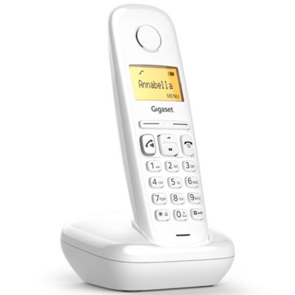 Telefono fijo inalambrico gigaset a270 blanco 80 numeros agenda -  10 tonos - Imagen 2