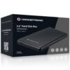Carcasa conceptronic para disco duro 2.5 pulgadas usb tipo c 3.1 gen 2 - Imagen 2
