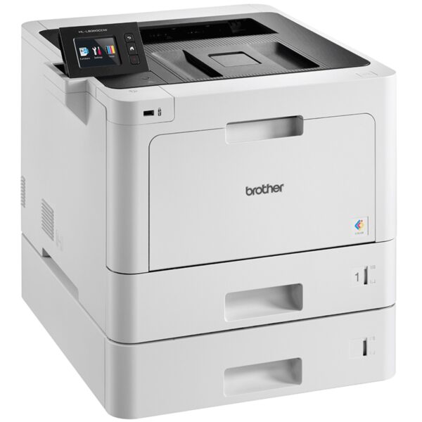 Impresora brother laser - led color hl - l8360cdwlt a4 -  31ppm -  512mb -  usb -  nfc -  wifi -  red cableada -  dos bandejas 250 hojas -  duplex impresion -  conectividad movil - Imagen 3