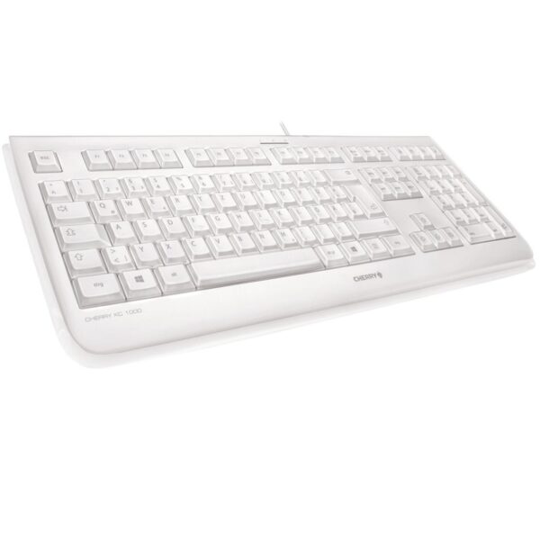Teclado cherry kc 1068 usb blanco - Imagen 2