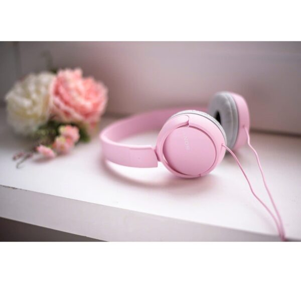 Auriculares sony mdrzx110app - rosa - pleglable - microfono - Imagen 2