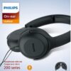 Auriculares philips tauh201bk - 00 negro - microfono - Imagen 3