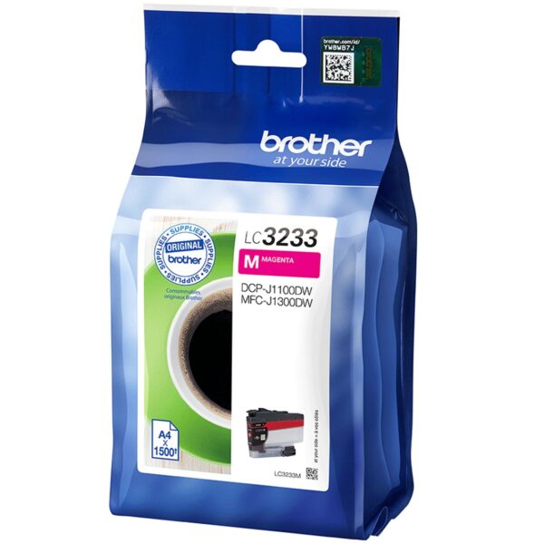 Cartucho tinta brother lc3233m magenta 1500 páginas - Imagen 2