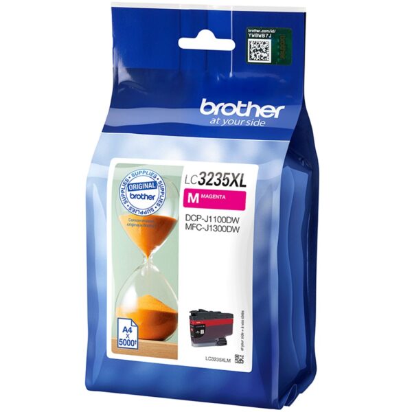 Cartucho tinta brother lc3235xlm magenta 5000 páginas - Imagen 2