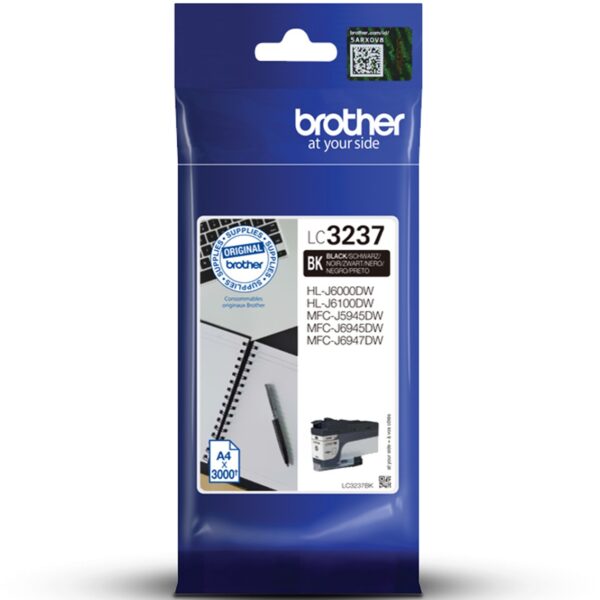 Cartucho tinta brother lc3237bk negro 3000 páginas - Imagen 3