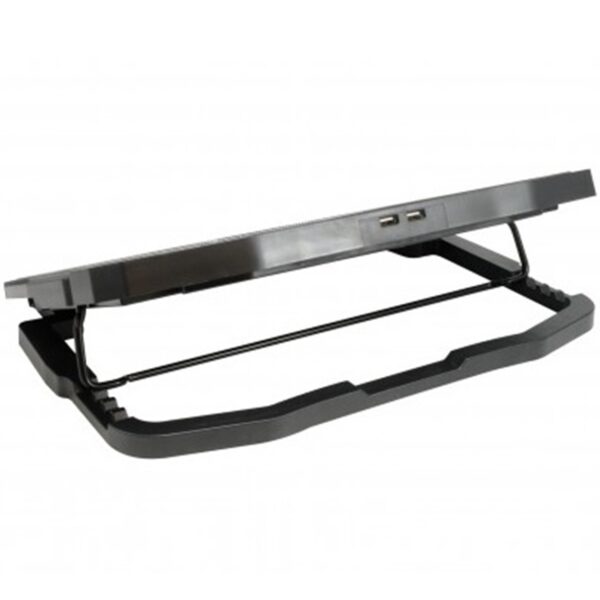 Soporte - base de refrigeracion conceptronic thana07b para portatiles hasta 15.6 pulgadas ventiladores 125mm x2 - Imagen 3