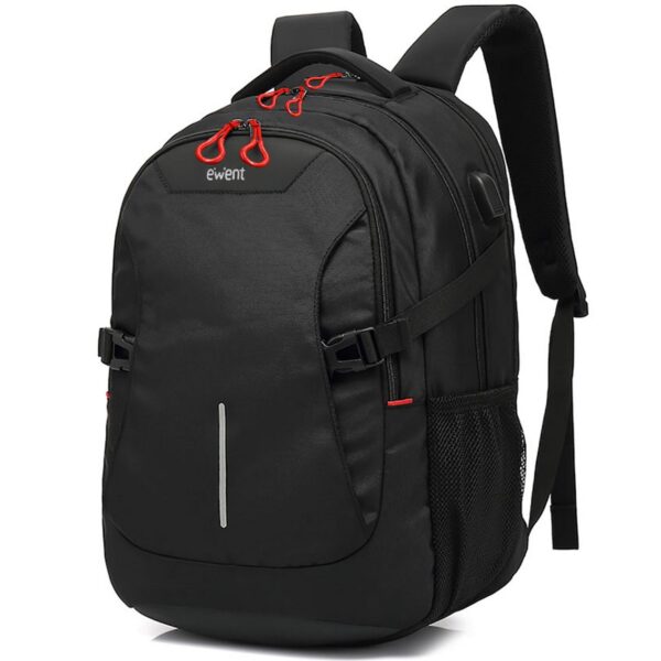 Mochila ewent para portatil de 15.6 pulgadas con salida usb - Imagen 2