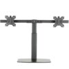 Soporte de mesa ewent ew1538 con resorte de gas para 2 monitores de hasta 27 pulgadas