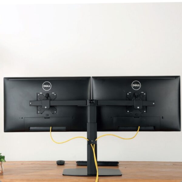 Soporte de mesa ewent ew1538 con resorte de gas para 2 monitores de hasta 27 pulgadas - Imagen 3