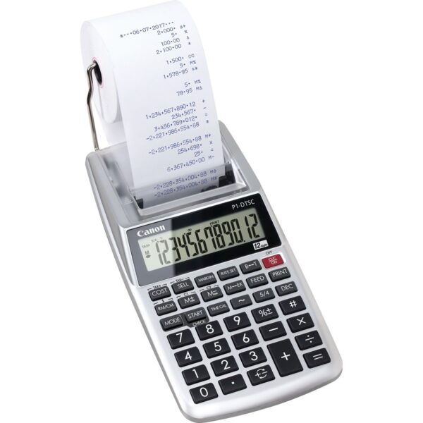 Calculadora canon impresion portatil p1 - dtsc ii hwb 12 digitos - Imagen 2