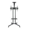 Soporte de suelo tooq para pantalla tv 37 pulgadas - 70 pulgadas negro fs1470m - b
