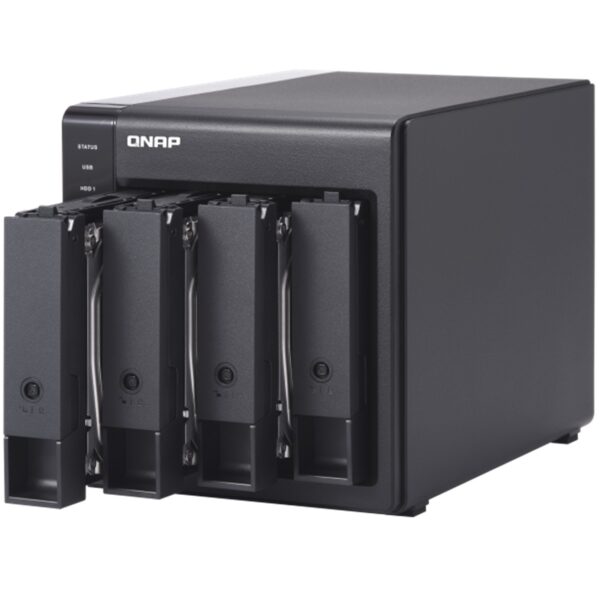 Caja de expansion de raid qnap tr - 004 usb 3.2 gen 1 4 bahias - Imagen 2