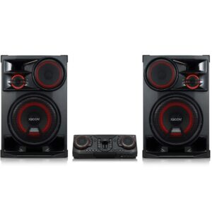 Microcadena lg cl98 xboom - 3500w rms -  bluetooth -  karaoke -  usb -  luces led.