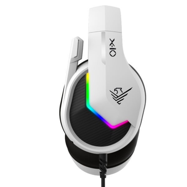 Auriculares gaming phoenix x - io blancos multiplataforma con cable jack y adaptador - Imagen 2