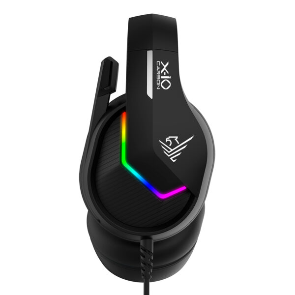 Auriculares gaming phoenix x - io negros multiplataforma con cable jack y adaptador - Imagen 3