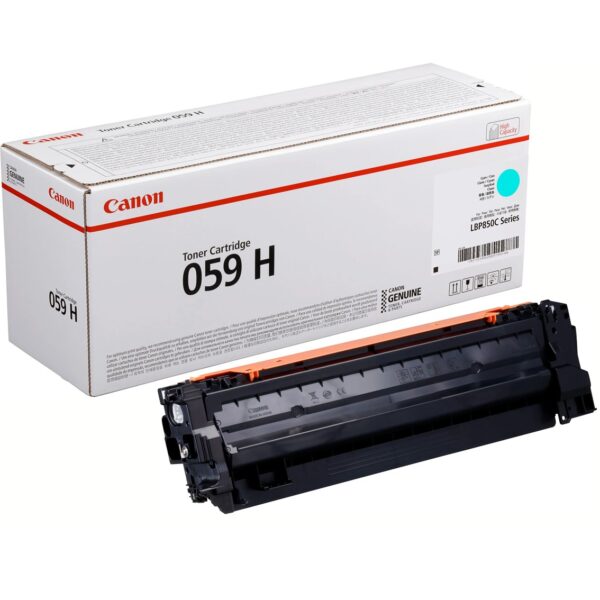 Toner canon 059h cian 13500 paginas - Imagen 2