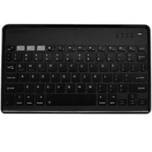 Teclado inalambrico universal silver ht bluetooth dark grey -  english layout