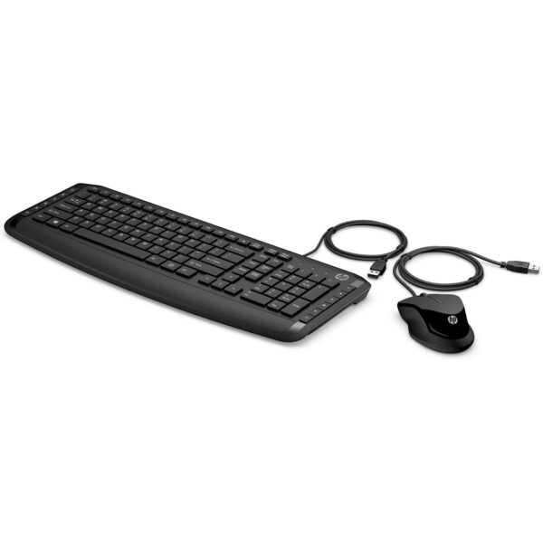 Kit teclado + mouse raton hp pavilion 200 9df28aa usb 2.0 - Imagen 2