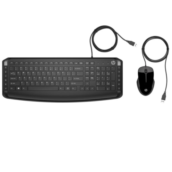 Kit teclado + mouse raton hp pavilion 200 9df28aa usb 2.0 - Imagen 3
