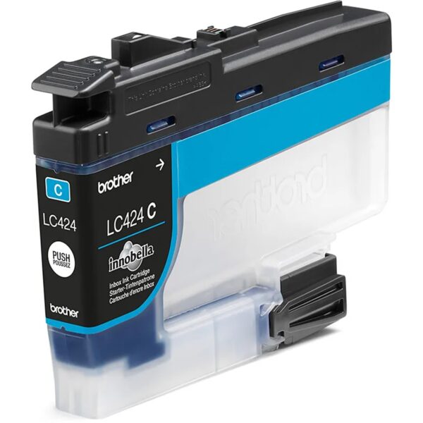 Cartucho tinta brother lc424c cian 750 paginas - Imagen 2
