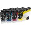 Pack cartuchos tinta brother lc424val negro cian magenta amarillo - Imagen 2