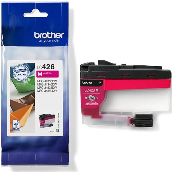 Cartucho tinta brother lc426m magenta 1500 paginas - Imagen 2